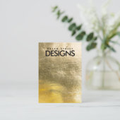 Carte d'affichage Gold Metallic (Debout devant)