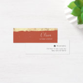 Carte d'affichage Gold Terracotta Stud oreille (Bureau)