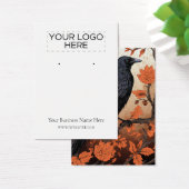 Carte d'affichage Halloween Crow Raven (Bureau)