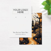 Carte d'affichage Halloween Haunted House (Bureau)