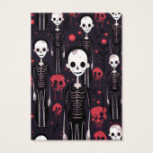 Carte d'affichage Halloween Zombies morts-vivants (Dos)