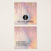 Carte d'affichage Holographique de la Parties scin (Devant & derrière)