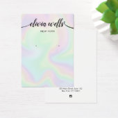 Carte d'affichage Holographique Signature Script (Bureau)