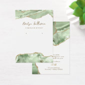 Carte d'affichage Jade vert agate bijoux (Bureau)