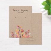 Carte d'affichage Kraft Earthy Earring (Bureau)