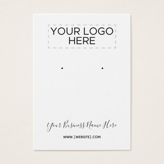 Carte d'affichage Lien de Cufflink (Devant)