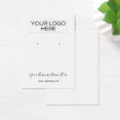 Carte d'affichage Lien de Cufflink (Bureau)