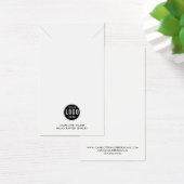Carte d'affichage Logo Collier Bijoux (Bureau)