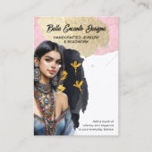 Carte d'affichage Lux Bijoux et oreilles (Devant)