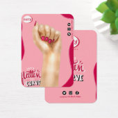 Carte d'affichage main bracelet (Bureau)