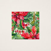 Carte d'affichage Merci de Noël (Dos)