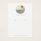 Carte d'affichage minimaliste de l'illustration (Devant)