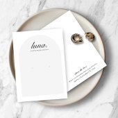 Carte d'affichage minimaliste moderne