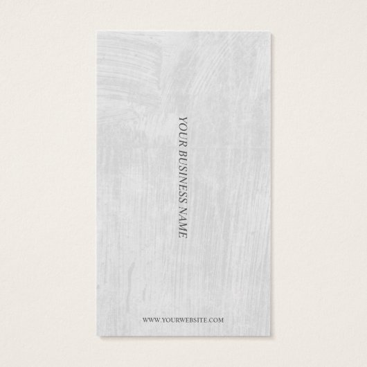 Carte d'affichage minimaliste moderne (Dos)