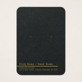 Carte d'affichage minimaliste or simple (Devant)