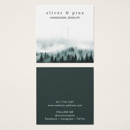 Carte d'affichage Misty Mountain Ring (Devant & derrière)