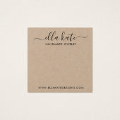 Carte d'affichage moderne (Devant)