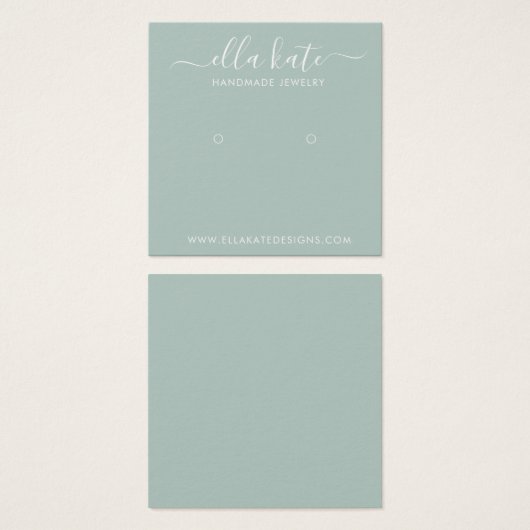 Carte d'affichage moderne (Devant & derrière)