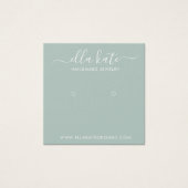 Carte d'affichage moderne (Devant)