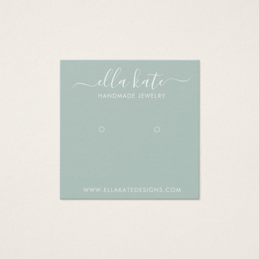 Carte d'affichage moderne (Devant)