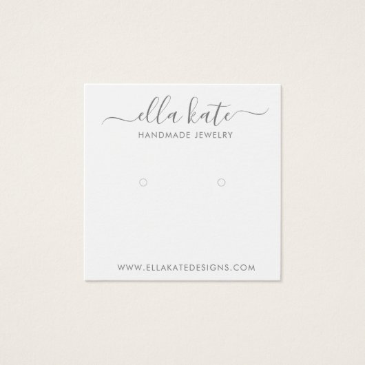 Carte d'affichage moderne (Devant)