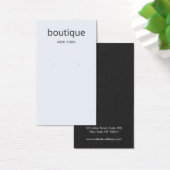 Carte d'affichage moderne à longue oreille bleu pâ (Bureau)