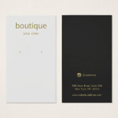 Carte d'affichage moderne à longue portée gris sim (Devant & derrière)