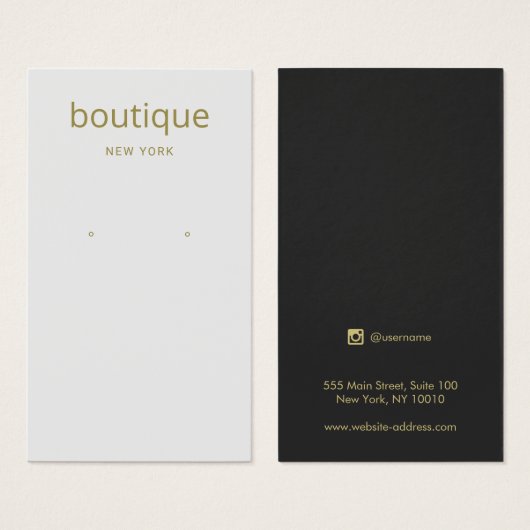 Carte d'affichage moderne à longue portée gris sim (Devant & derrière)