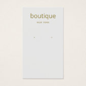 Carte d'affichage moderne à longue portée gris sim (Devant)