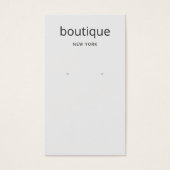 Carte d'affichage moderne à longue portée gris sim (Devant)