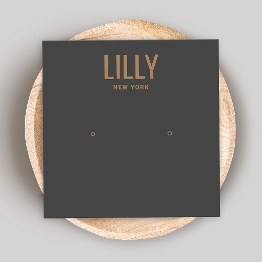 Carte d'affichage moderne à oreille noire au charb