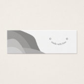 Carte d'affichage moderne Boho noir et blanc (Devant)