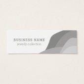 Carte d'affichage moderne Boho noir et blanc (Dos)