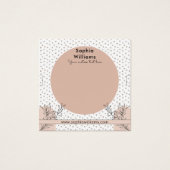 Carte d'affichage moderne Boho Pastel Bracelet (Devant)