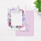 Carte d'affichage moderne Elegant simple fleuri bi (Bureau)