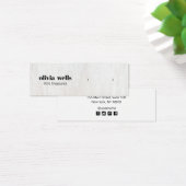 Carte d'affichage moderne en bois blanc (Bureau)