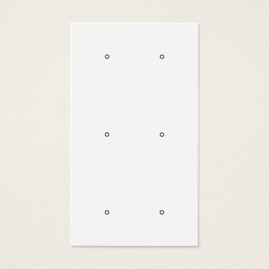 Carte d'affichage moderne en noir et blanc (Devant)