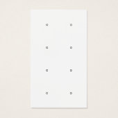 Carte d'affichage moderne en noir et blanc (Devant)