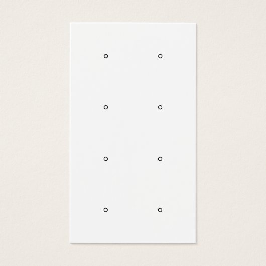 Carte d'affichage moderne en noir et blanc (Devant)