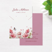 Carte d'affichage moderne et élégante du collier d (Bureau)