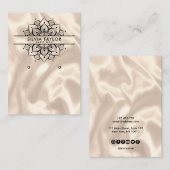 Carte d'affichage moderne Mandala Earring (Devant / Derrière)