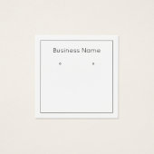 Carte d'affichage moderne minimaliste simple (Devant)