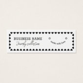 Carte d'affichage moderne Motif de coeur (Devant)