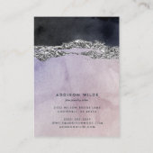 Carte d'affichage moderne pour bijoux en argent vi (Dos)