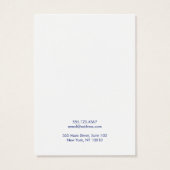 Carte d'affichage moderne Retro Light Rose (Dos)