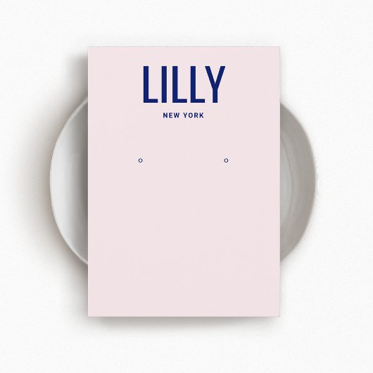 Carte d'affichage moderne Retro Light Rose