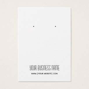 Carte d'affichage moderne simple et personnalisée