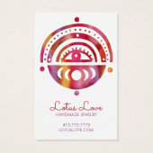 Carte d'affichage Mystic Moons Elevant Collier Bij (Dos)