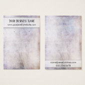 Carte d'affichage Neutre Porte-oreille Grunge (Devant & derrière)