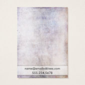 Carte d'affichage Neutre Porte-oreille Grunge (Dos)